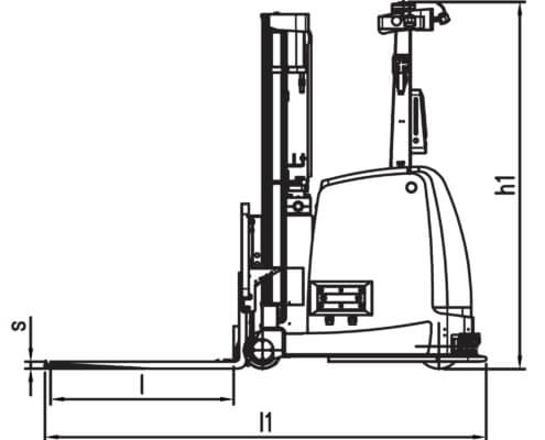 VisionNav Robotics Gegengewichtsstapler FTS - VNP15(V)-07